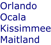 Orlando Ocala Kissimmee Maitland